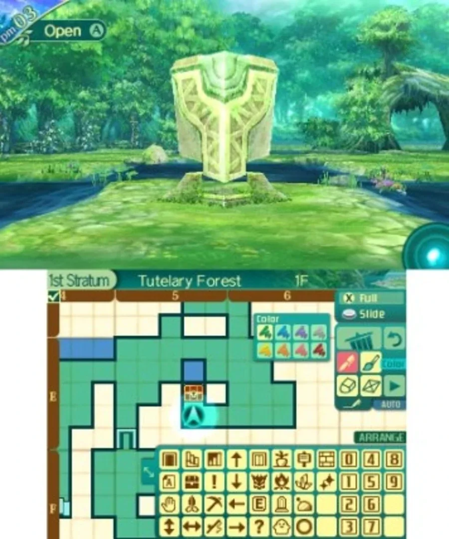 Captura de pantalla - Etrian Odyssey V: Beyond the Myth