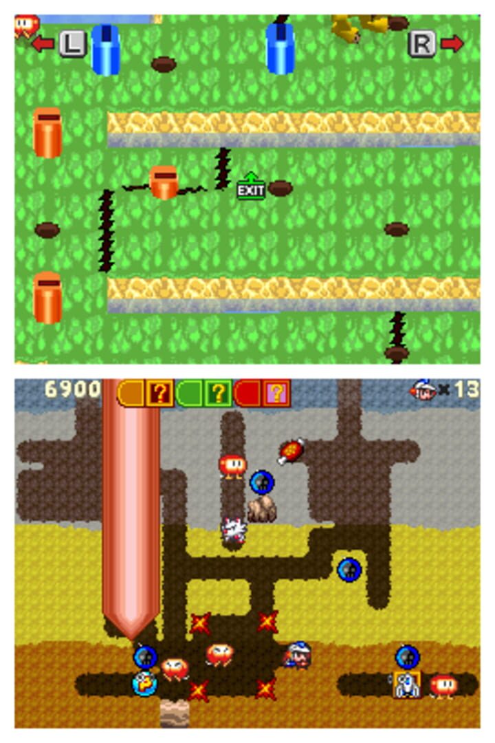 Captura de pantalla - Dig Dug: Digging Strike