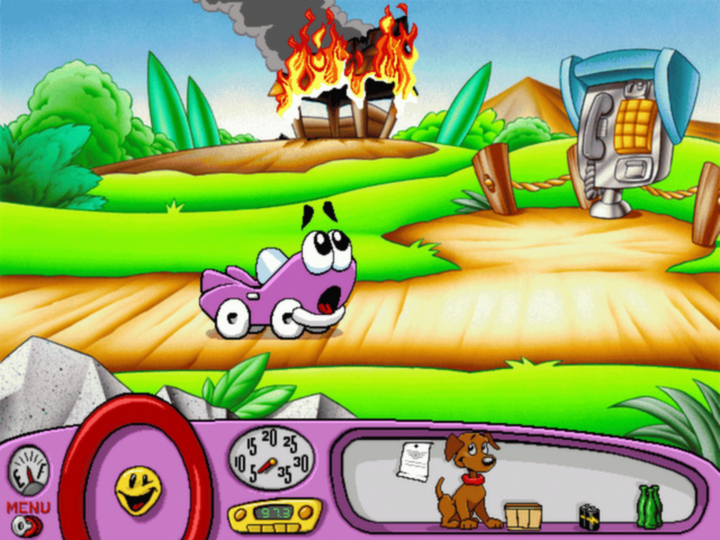 Putt-Putt Enters the Race screenshot