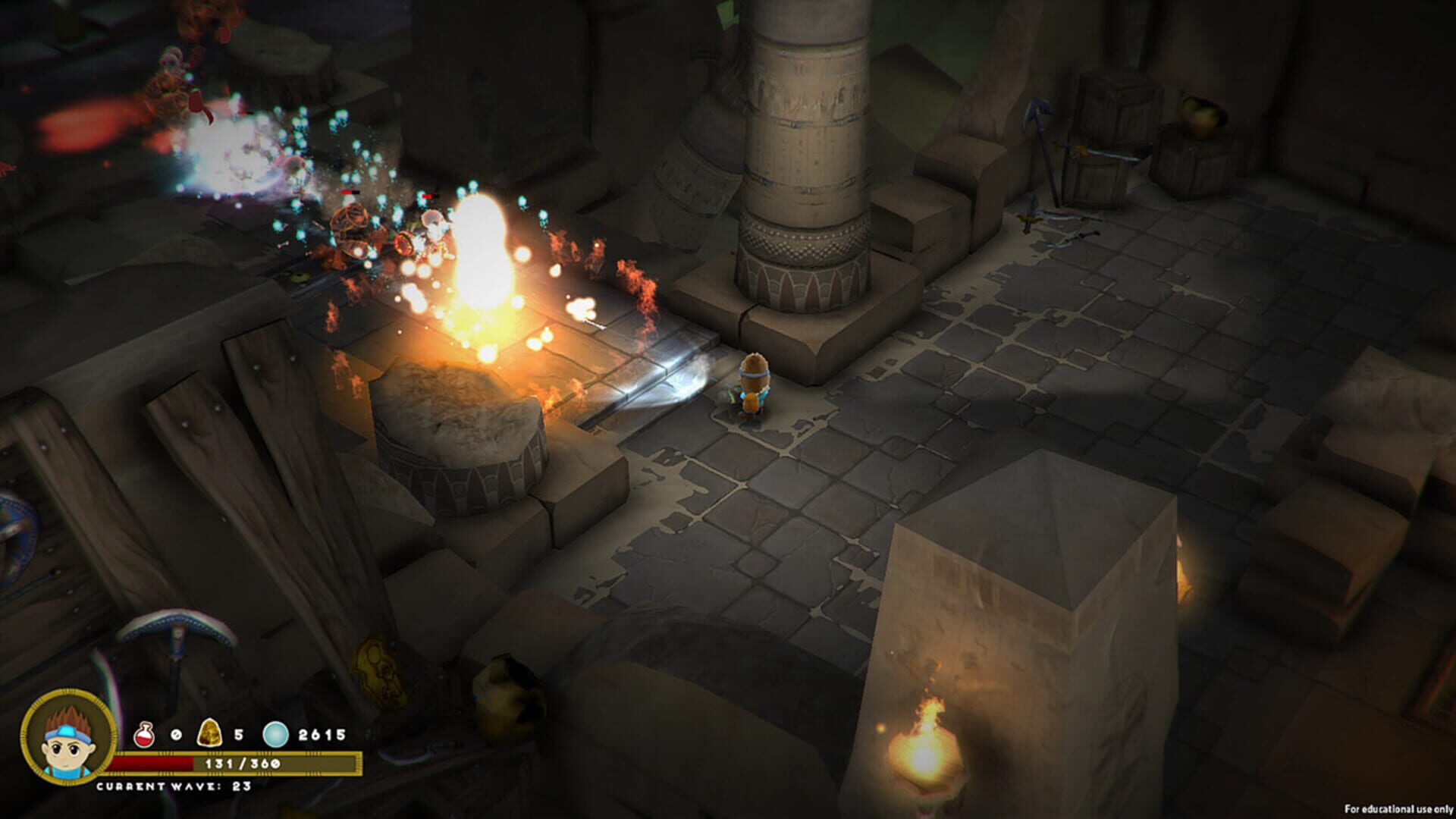 Curse of Mermos - Screenshot