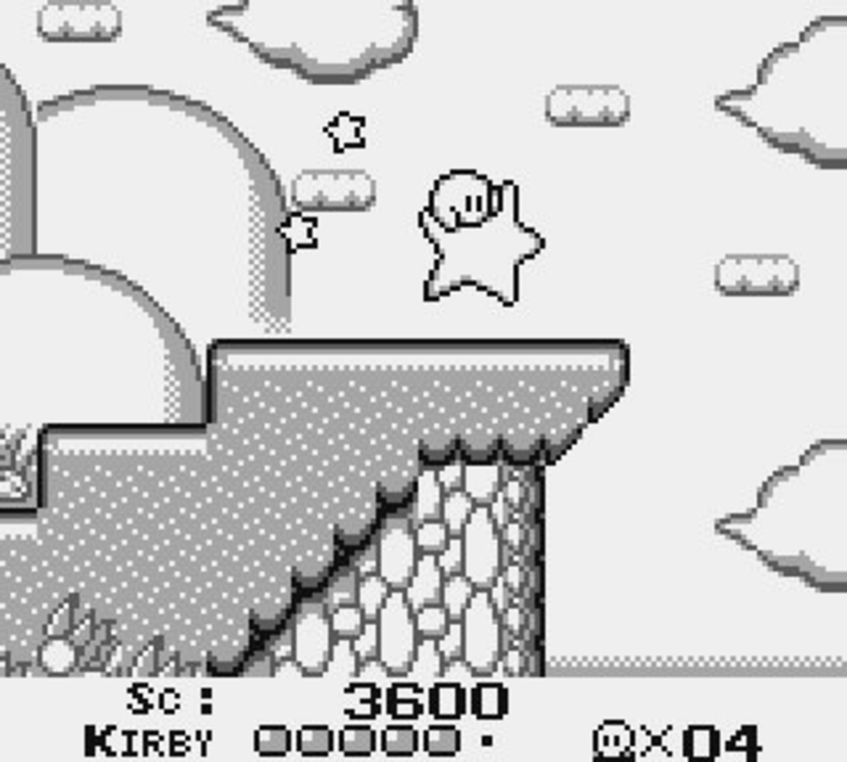 Kirby's Dream Land screenshot