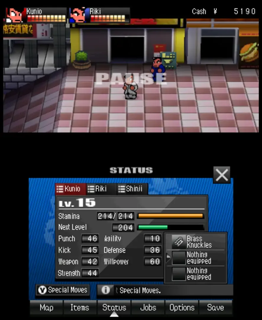 Captura de pantalla - River City: Tokyo Rumble