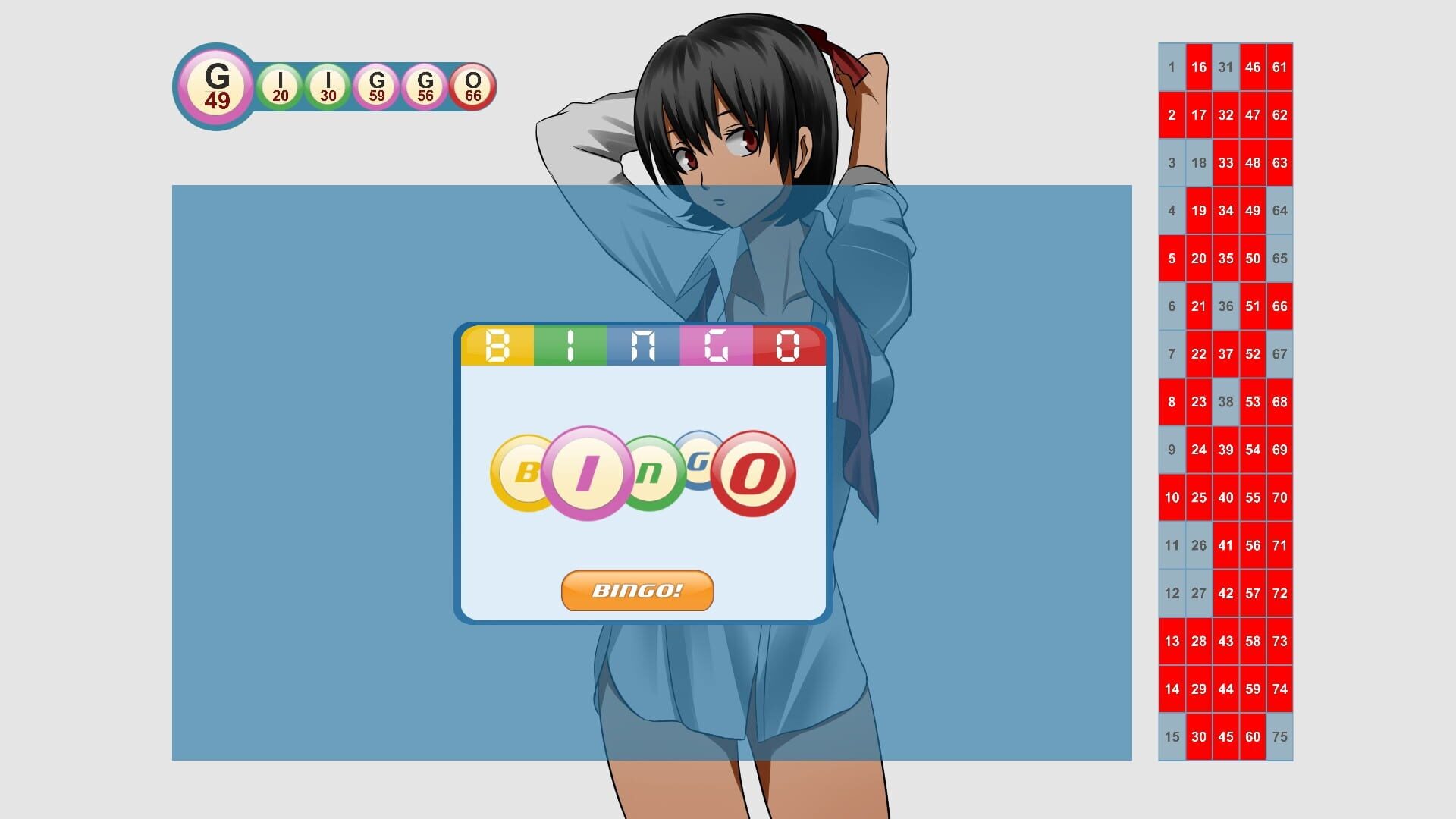 My Bingo - Screenshot