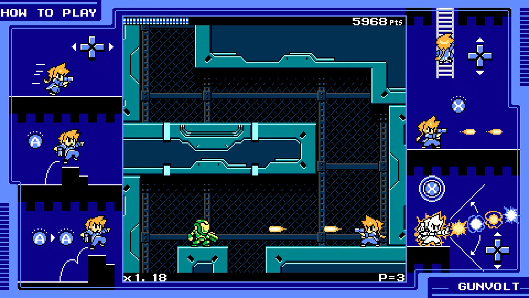 Mighty Gunvolt screenshot