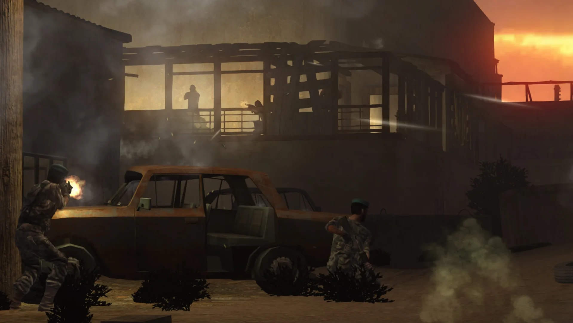 Fighting in Aden Gulf