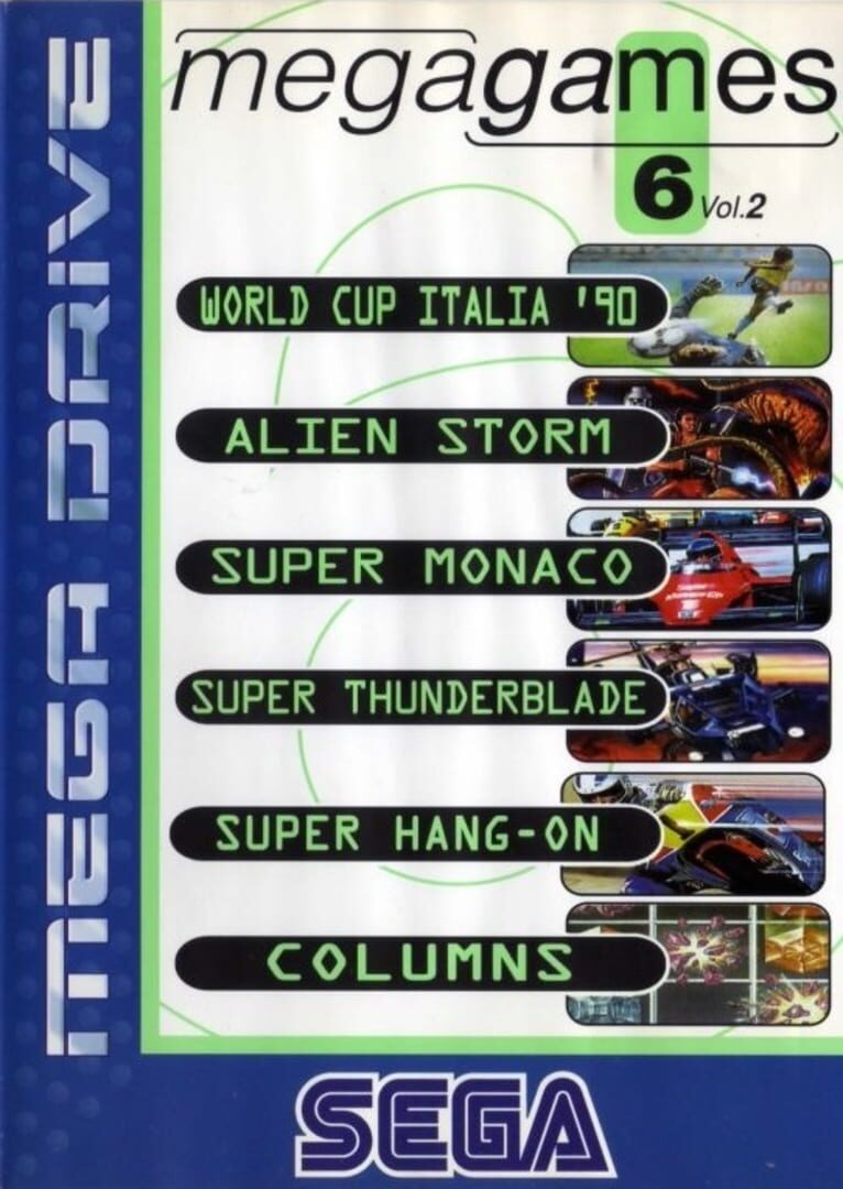 Mega Games 6 Vol. 2 cover art