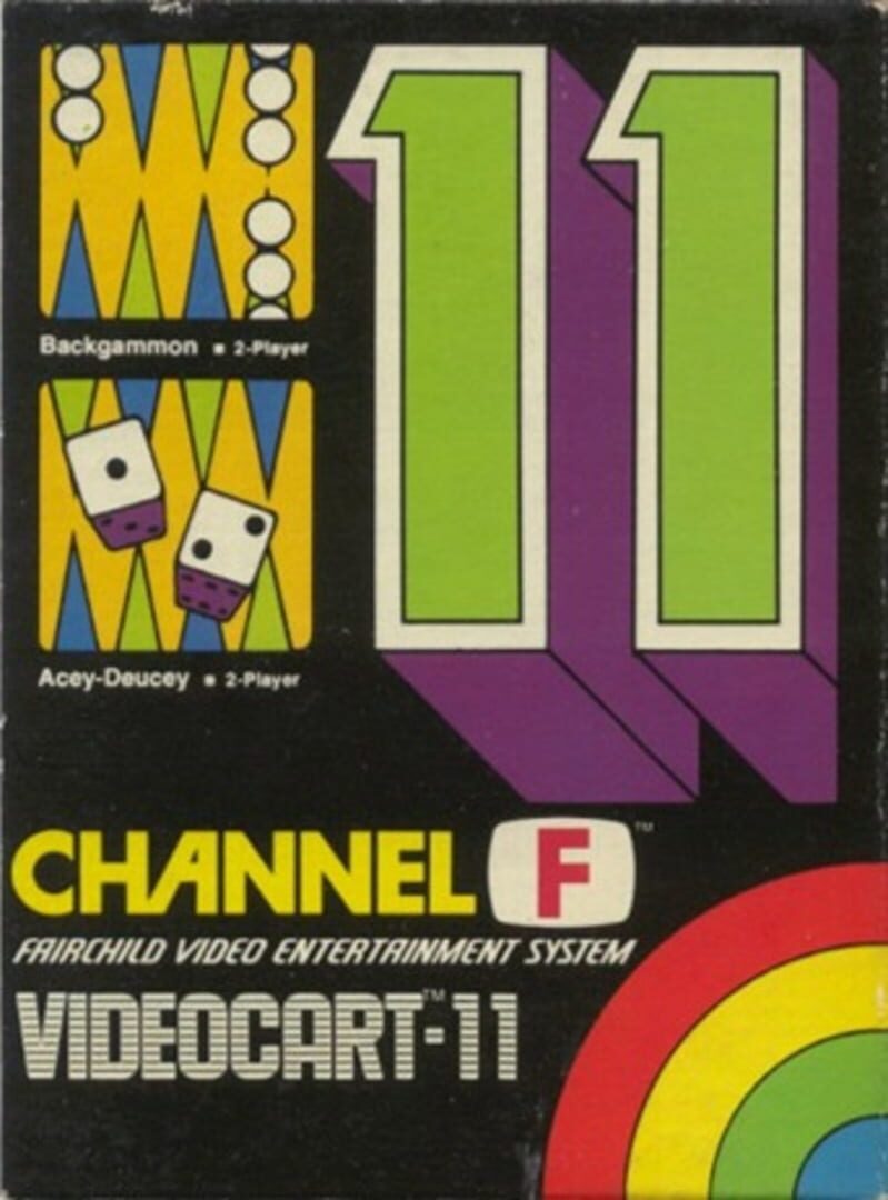 Videocart-11: Backgammon, Acey-Deucey (1977)