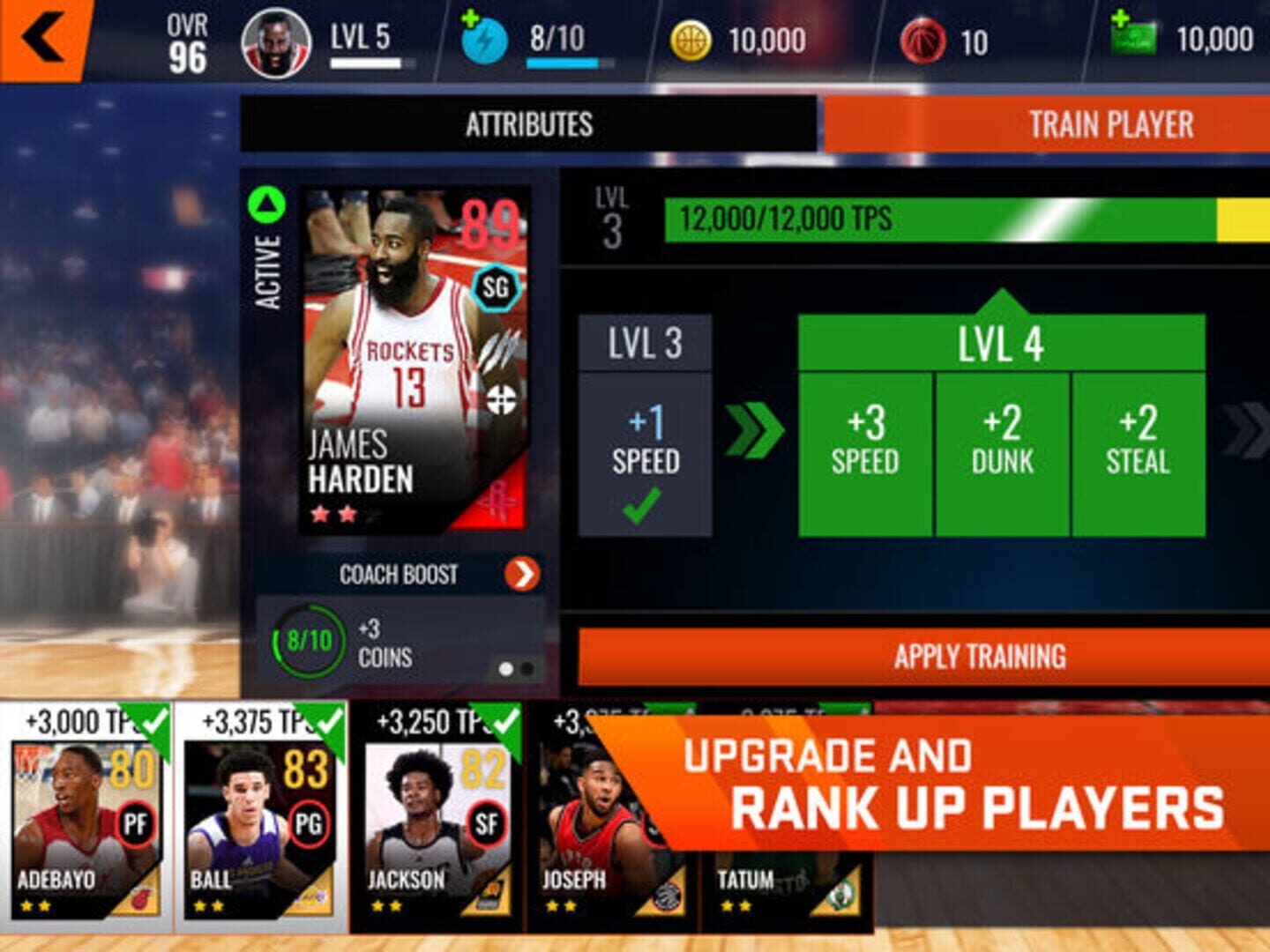 Captura de pantalla - NBA Live Mobile Basketball