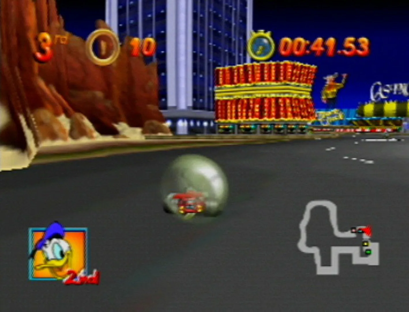 Captura de pantalla - Mickey's Speedway USA