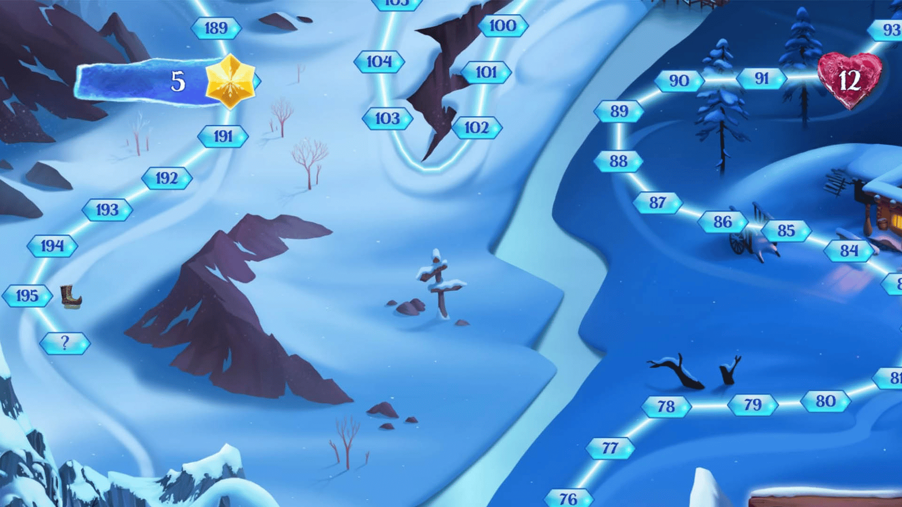 Frozen Free Fall: Snowball Fight screenshot