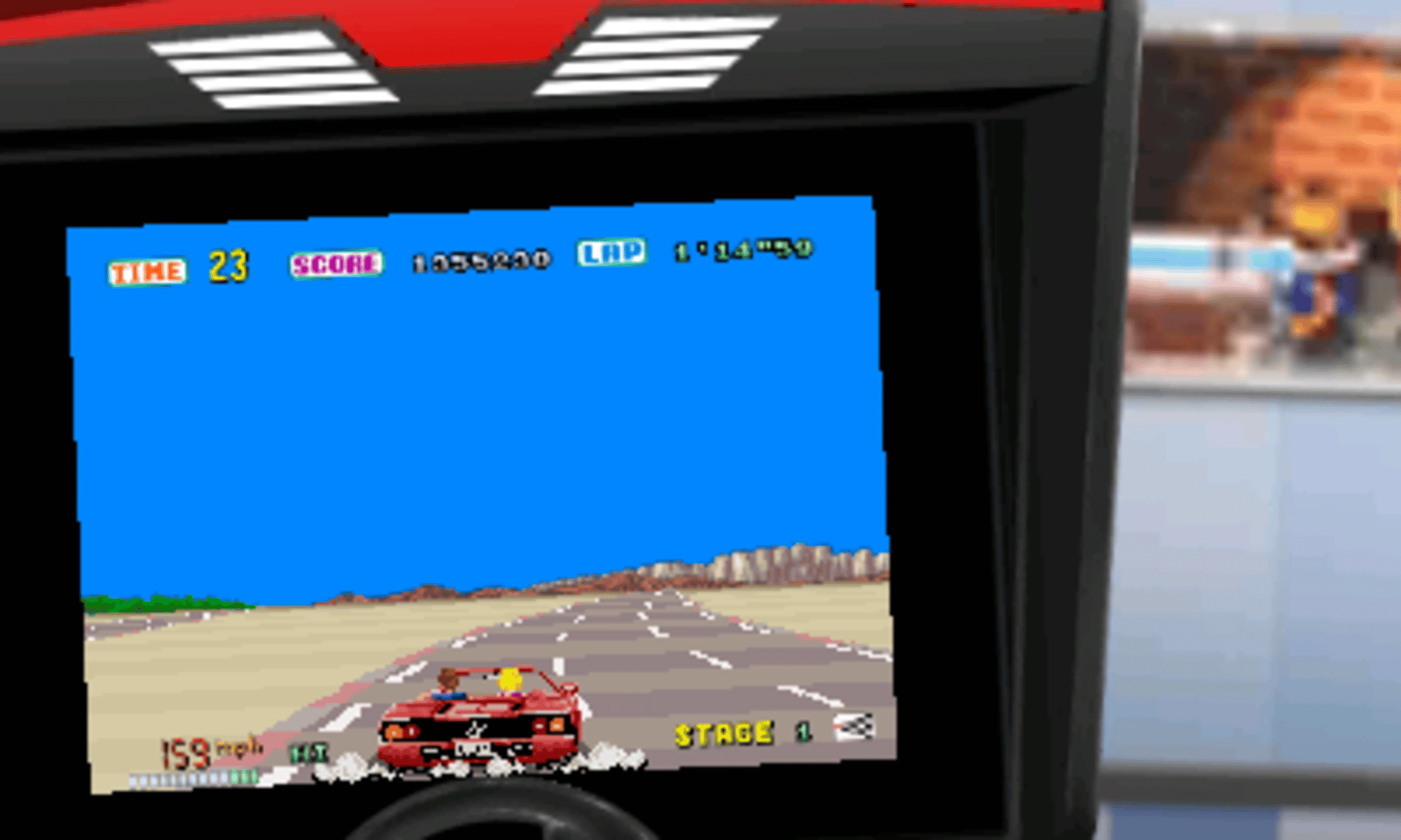 3D OutRun screenshot