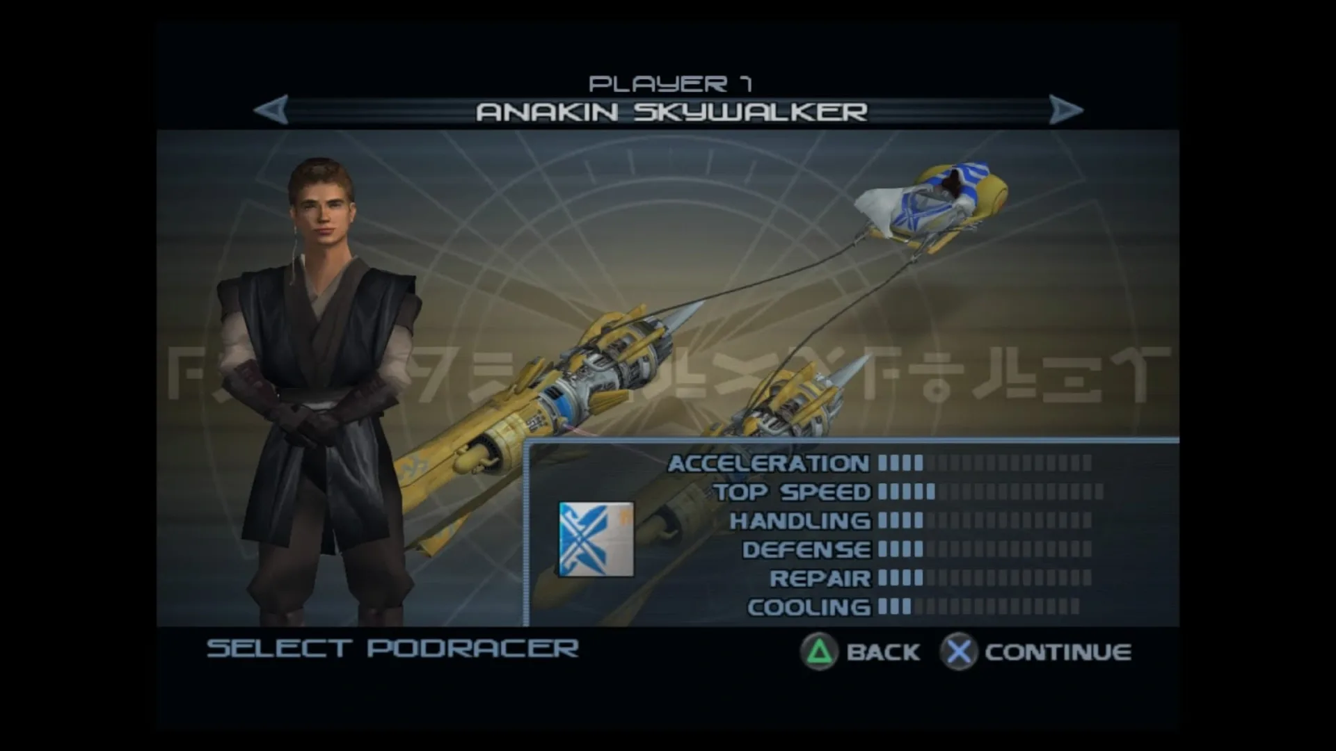 Captura de pantalla - Star Wars: Racer Revenge