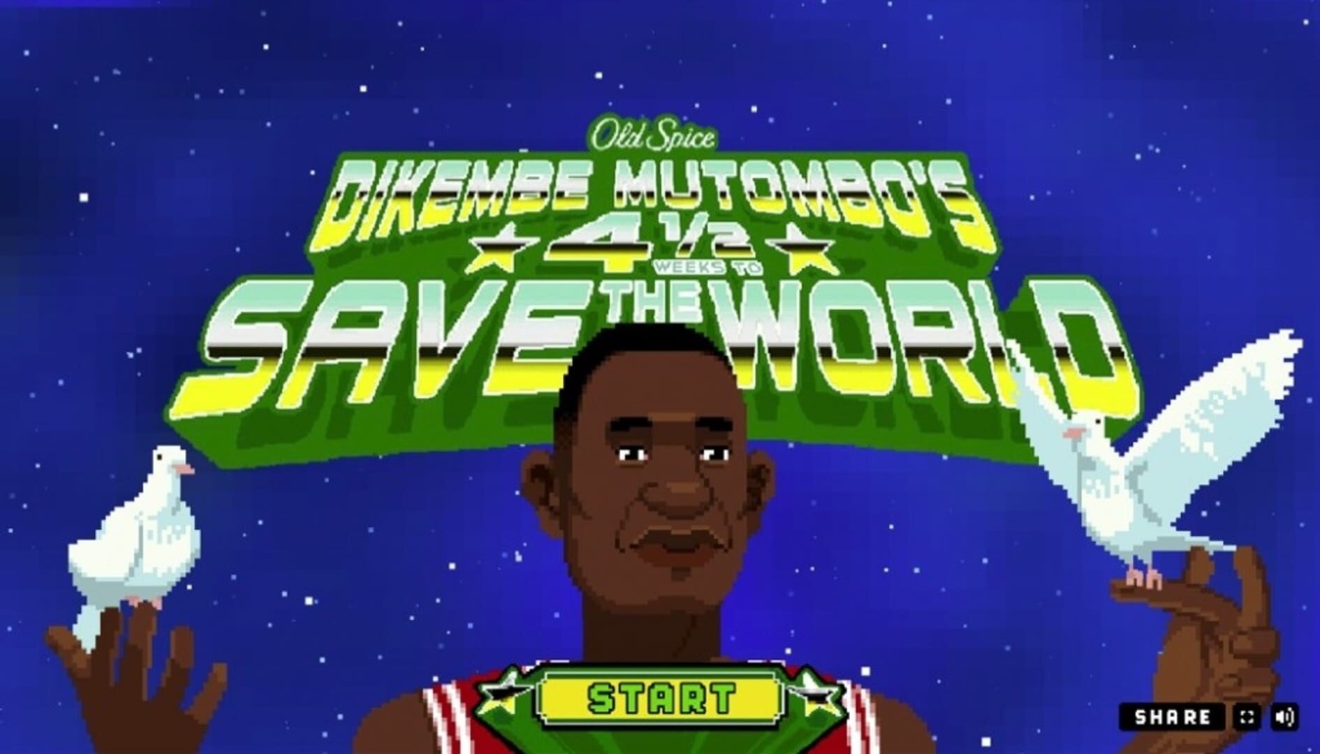 Dikembe Mutombo's 4 1/2 Weeks to Save the World cover art