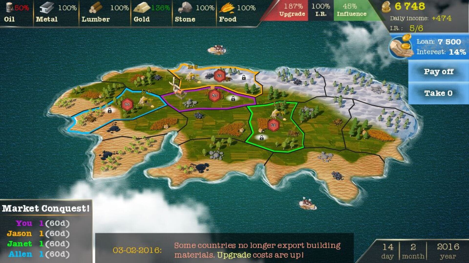 Economic Conquest - Screenshot