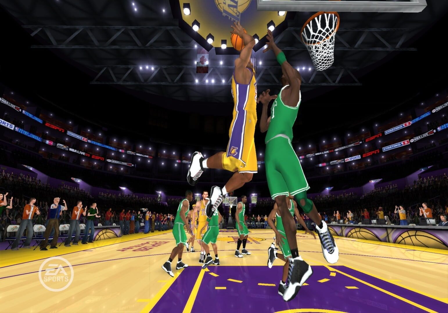 Captura de pantalla - NBA Live 09 All-Play