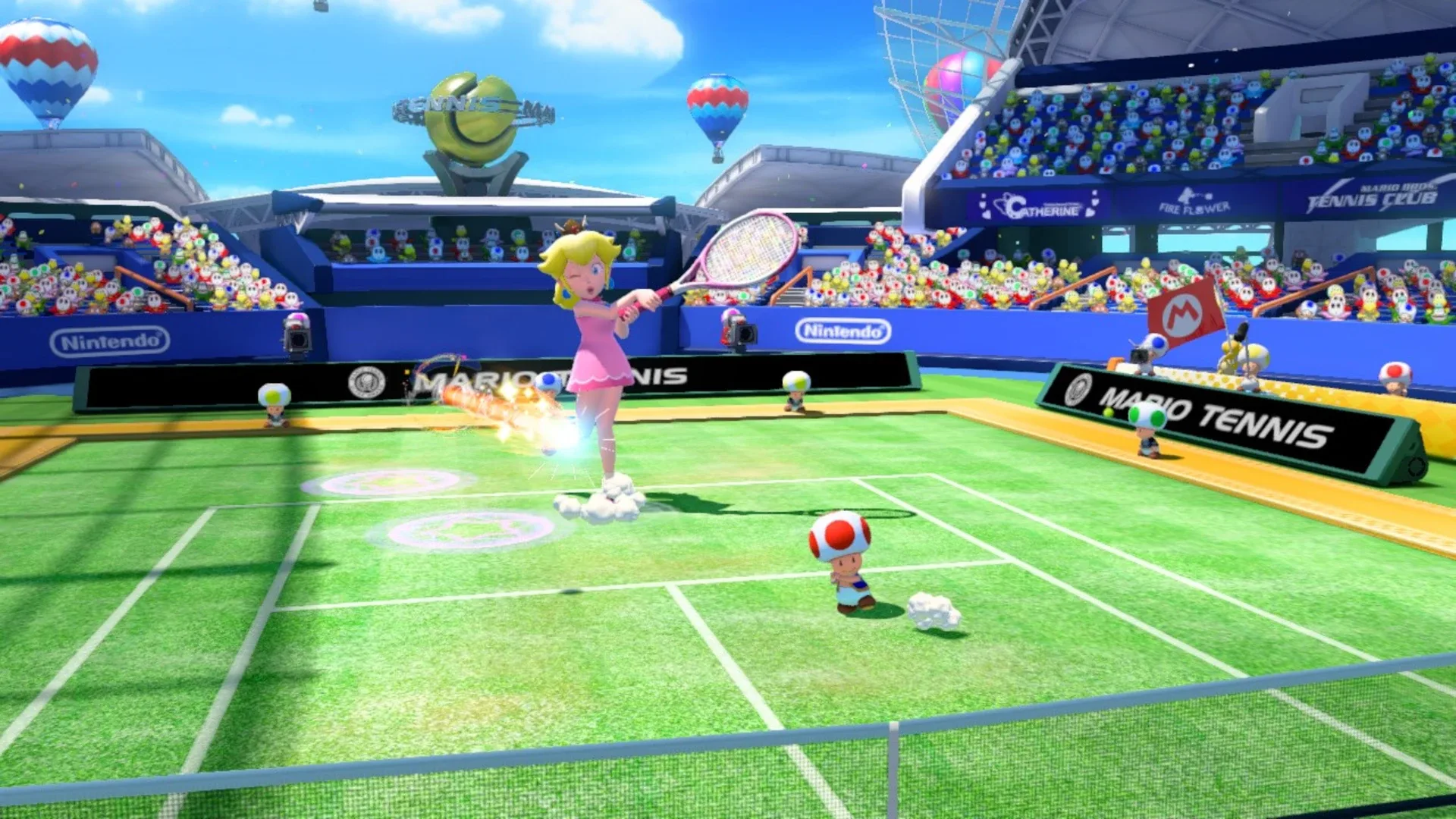 Captura de pantalla - Mario Tennis: Ultra Smash