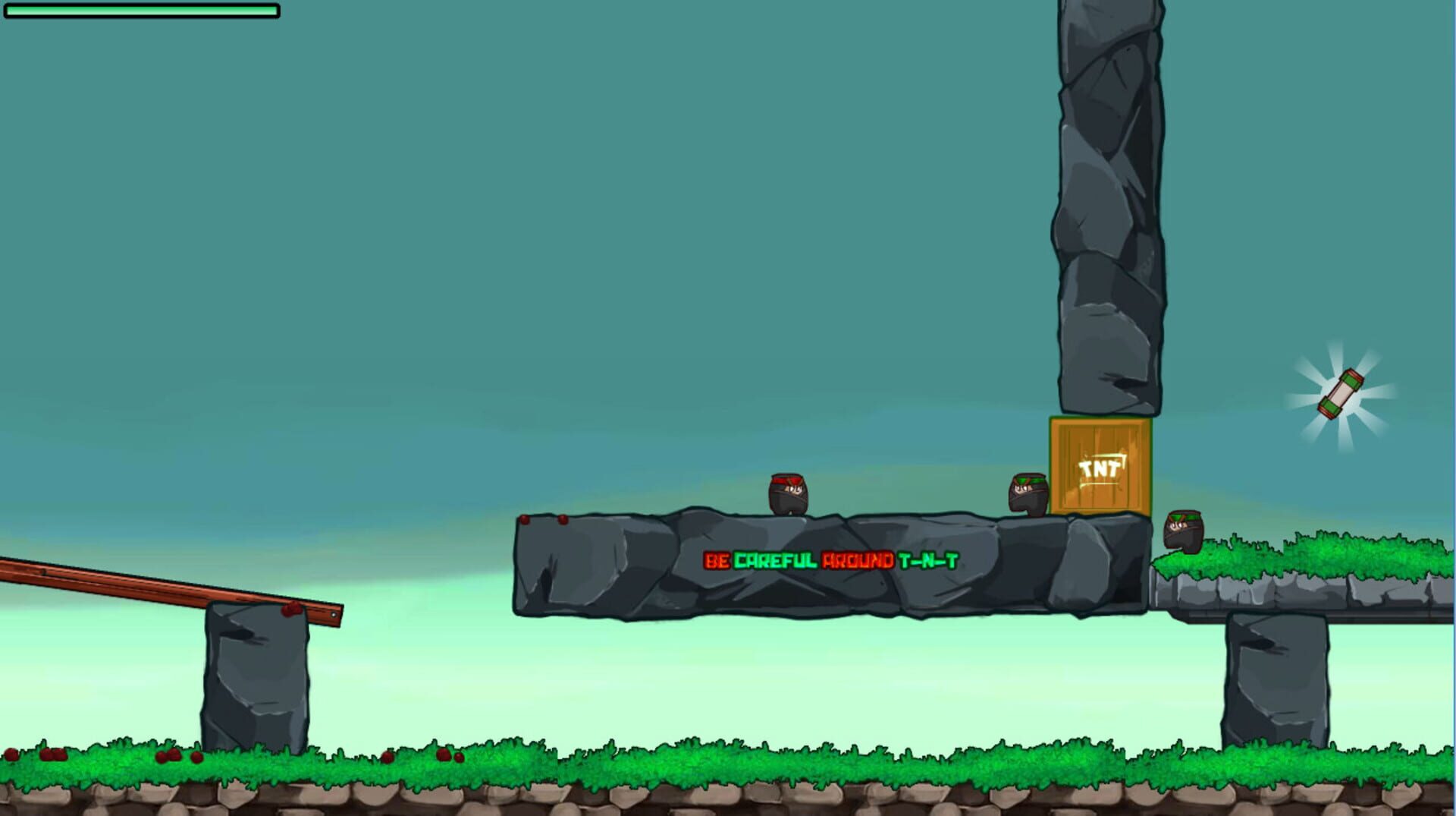 Super Spring Ninja - Screenshot
