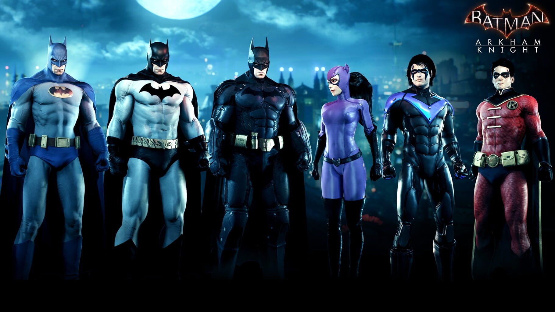 Captura de pantalla - Batman: Arkham Knight - Bat-Family Skin Pack