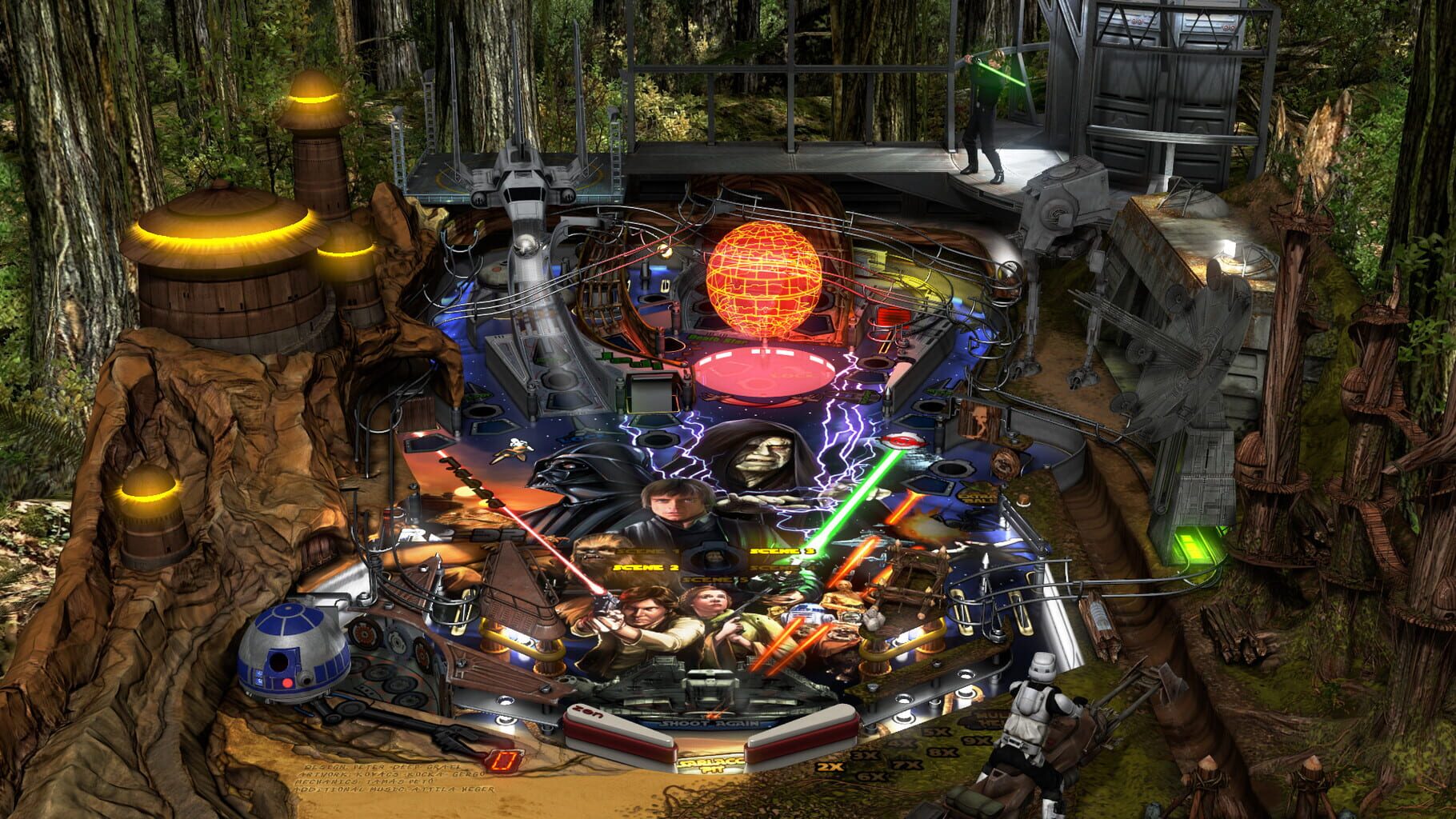 Captura de pantalla - Pinball FX3: Star Wars Pinball - Balance of the Force