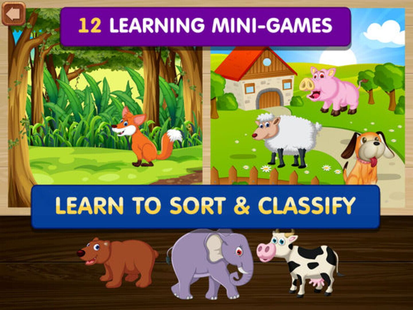 Sorter - Toddler & Baby Educational Learning Games - Screenshot