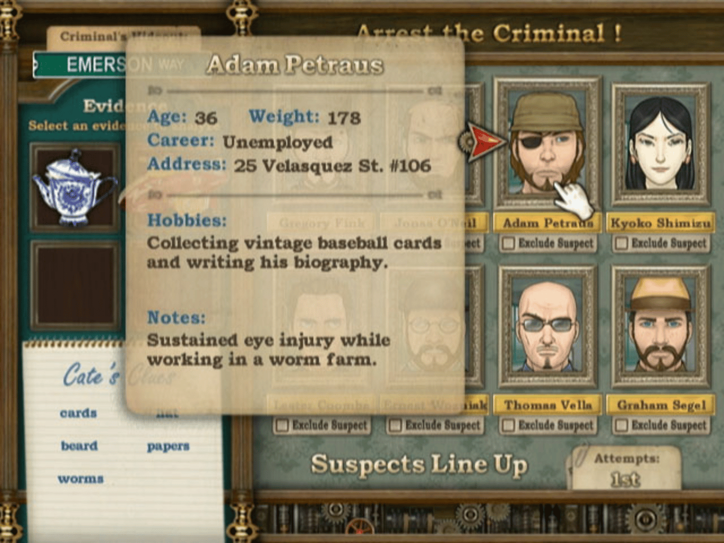 Cate West: The Vanishing Files screenshot