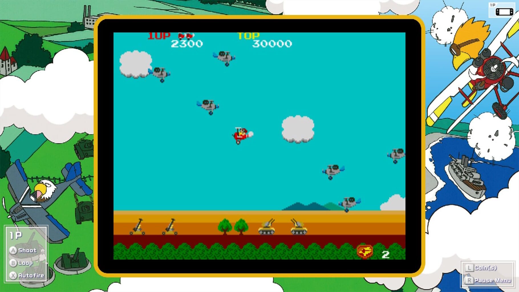 Captura de pantalla - Namco Museum
