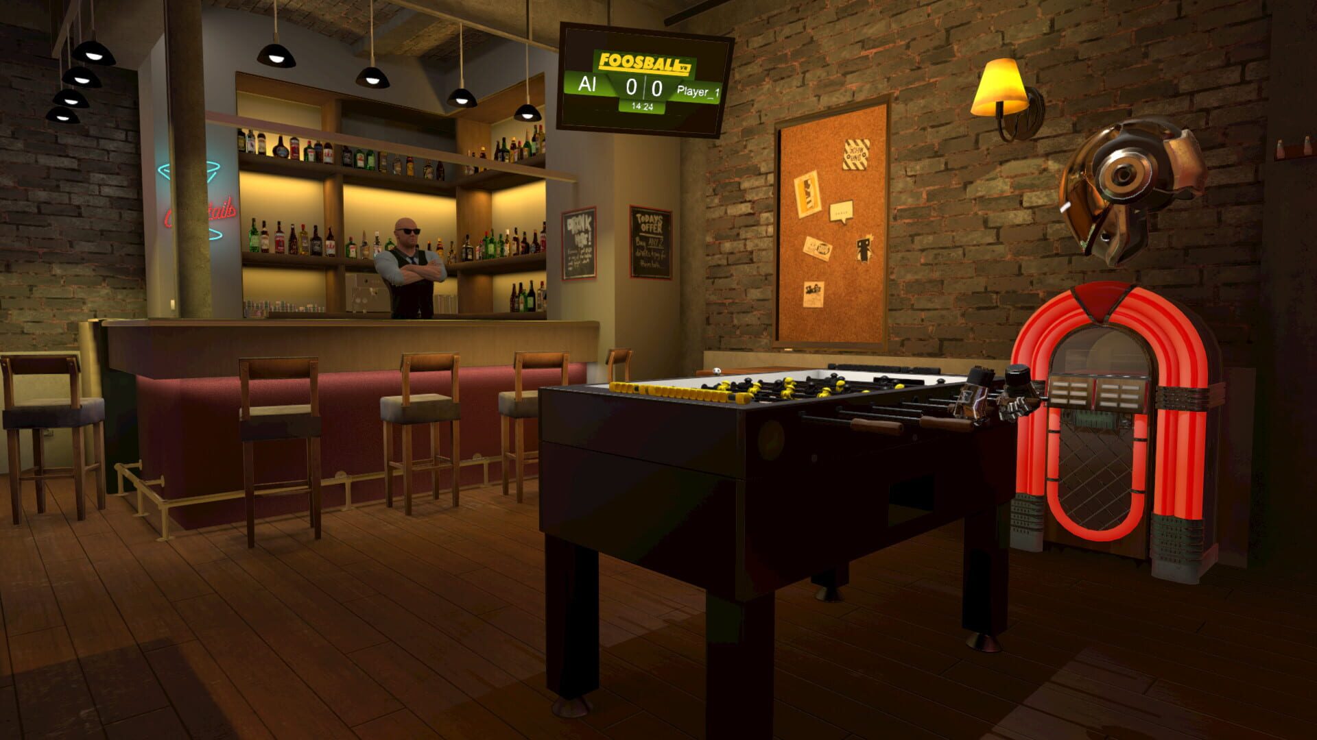 Foosball VR - Screenshot