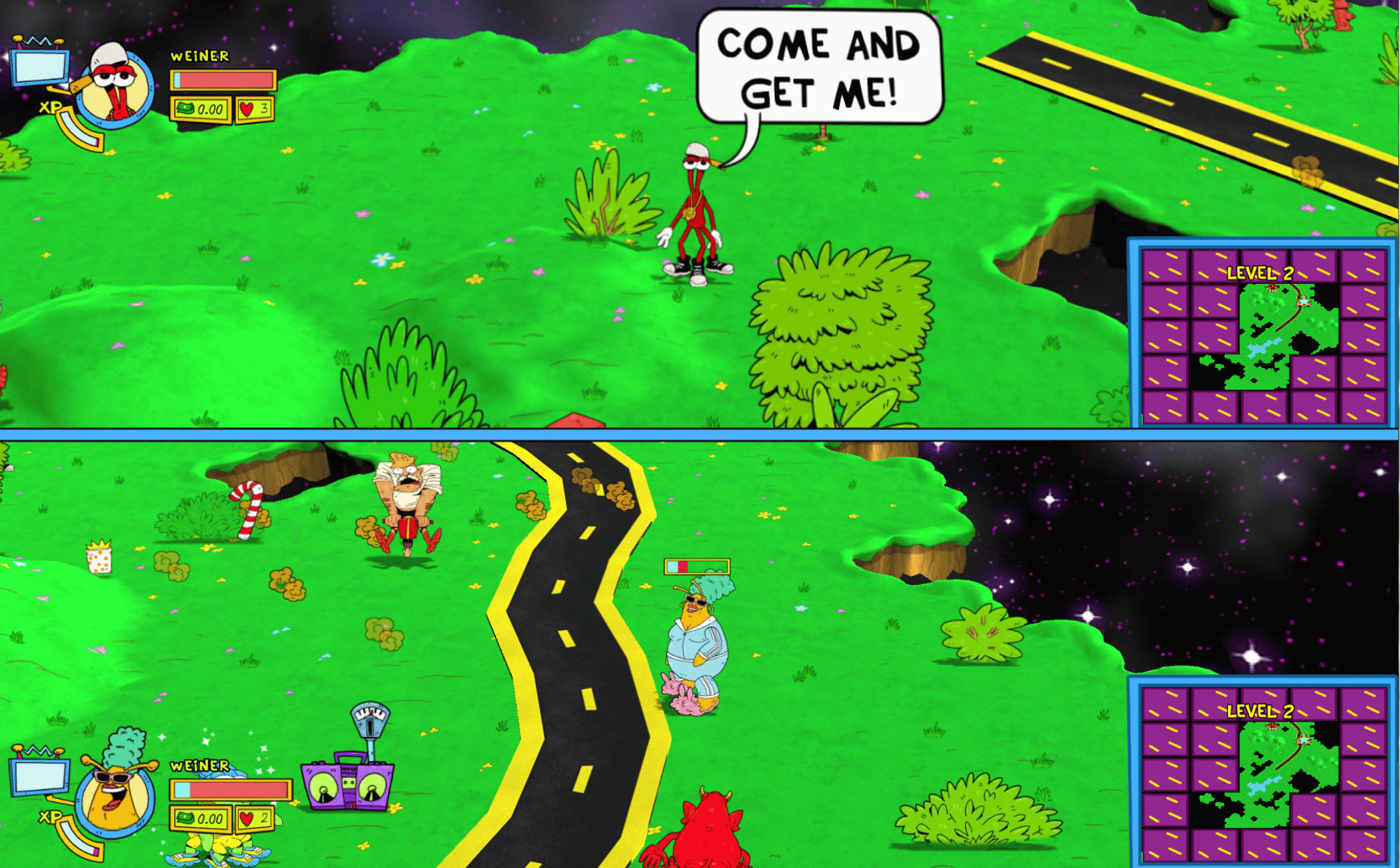 ToeJam & Earl: Back in the Groove screenshot