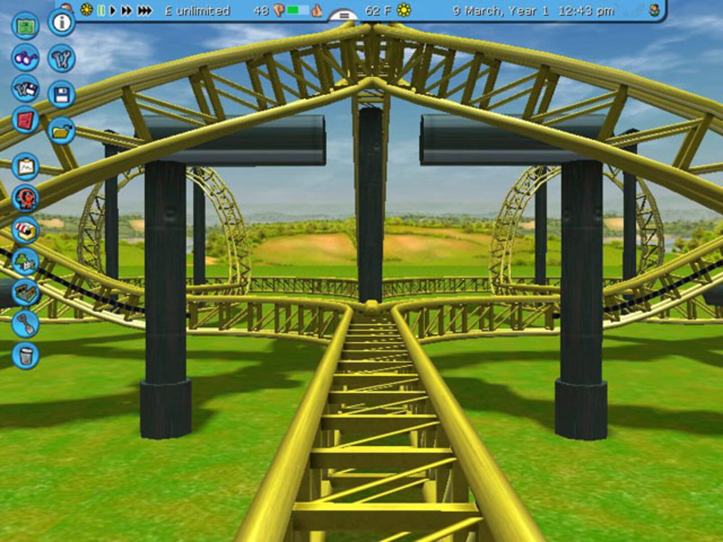 Captura de pantalla - RollerCoaster Tycoon 3: Platinum