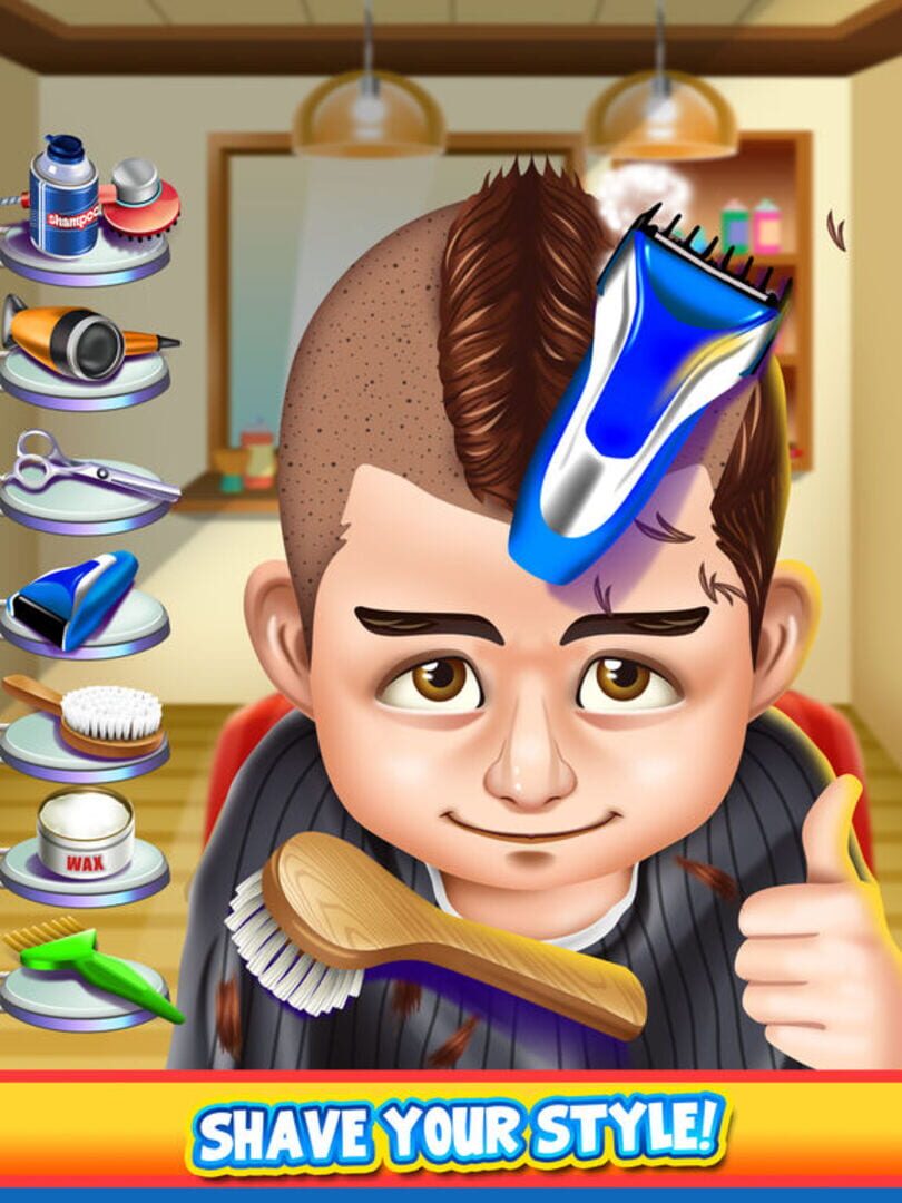 Kids Shave Salon Spa Games (Boys & Girls) - Screenshot