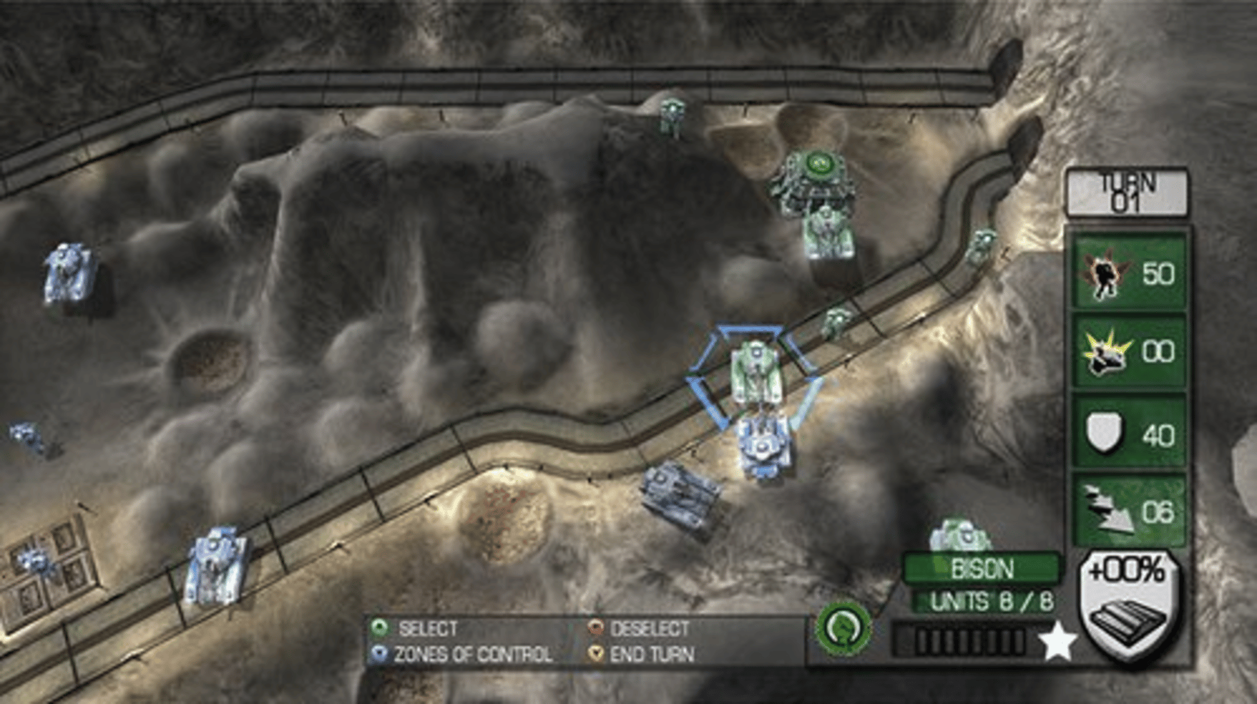 Military Madness: Nectaris screenshot