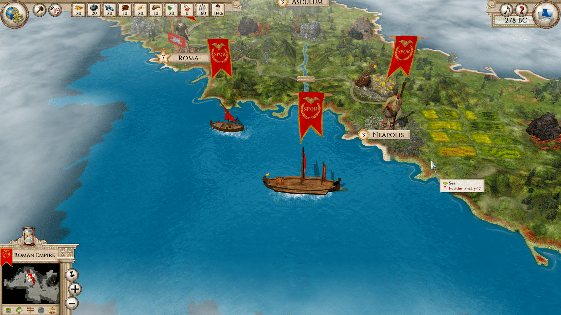 Aggressors: Ancient Rome screenshot