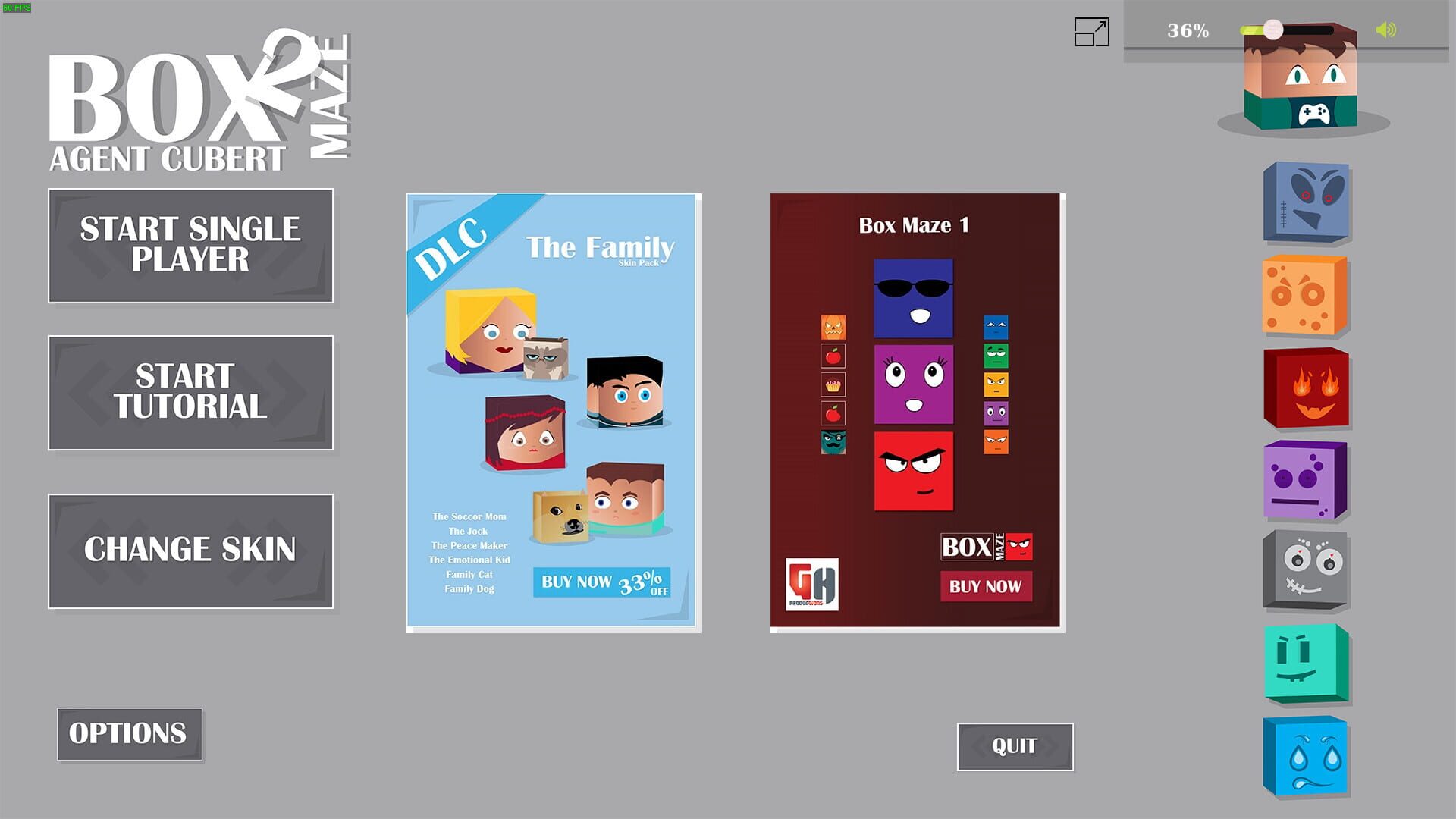Box Maze 2: Agent Cubert - Screenshot