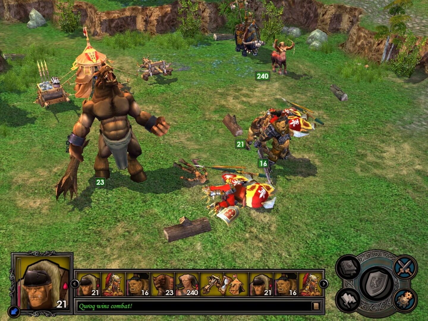 Captura de pantalla - Heroes of Might and Magic V: Tribes of the East