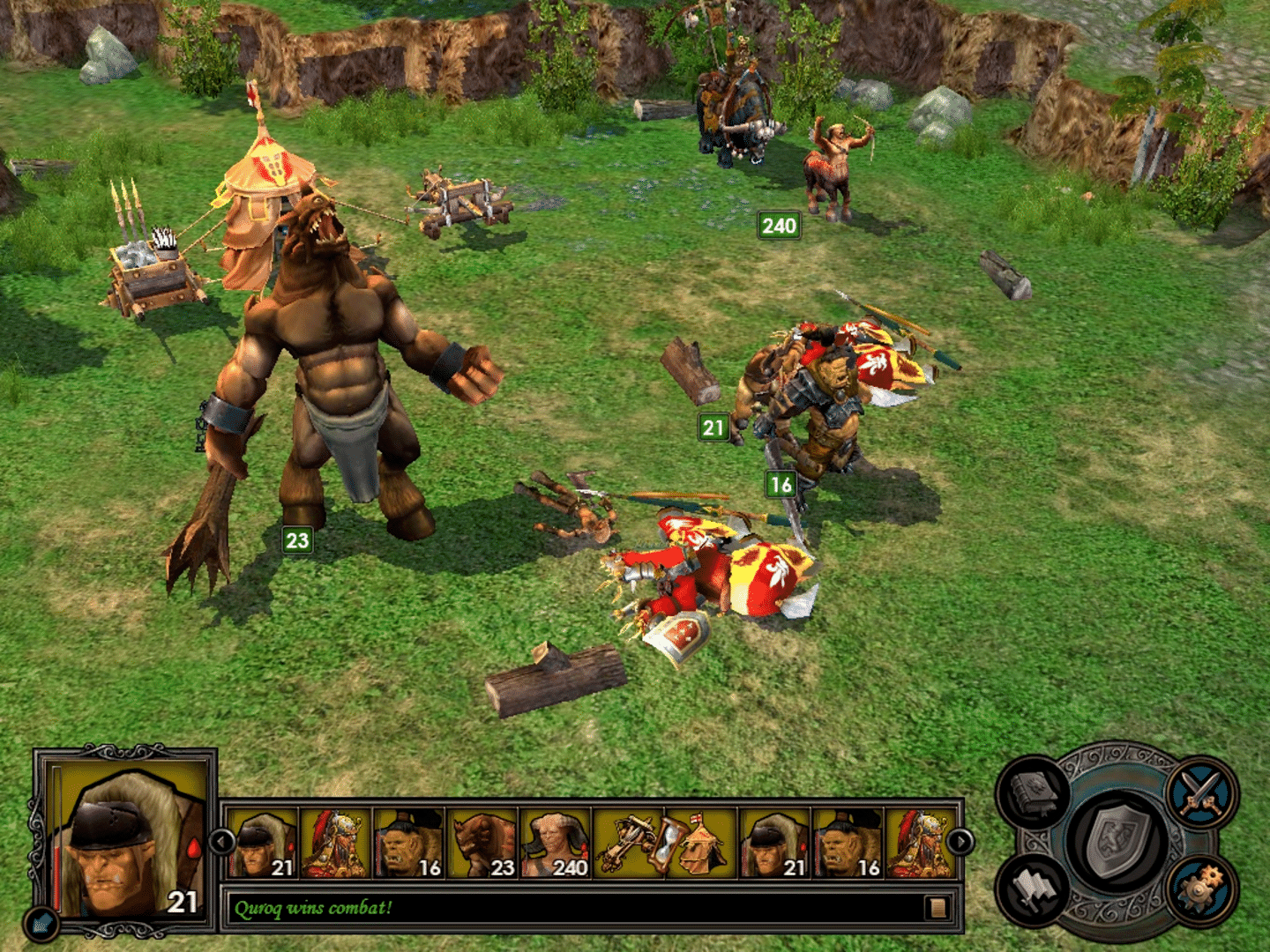 Heroes of Might and Magic V: Tribes of the East screenshot