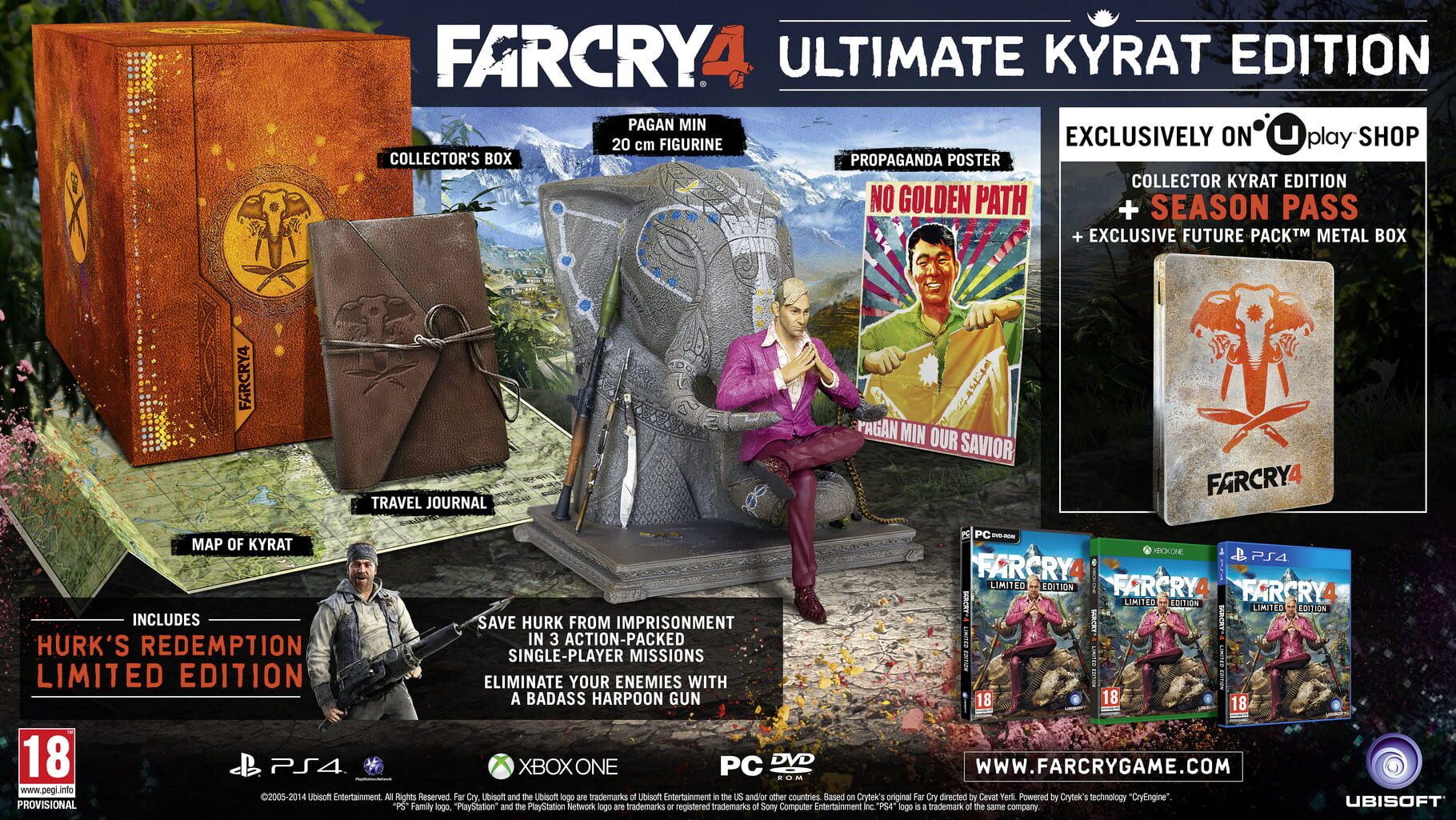 Captura de pantalla - Far Cry 4: Ultimate Kyrat Edition