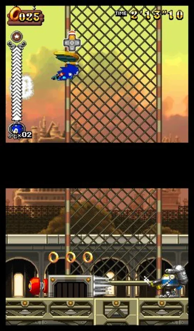 Captura de pantalla - Sonic Rush Adventure