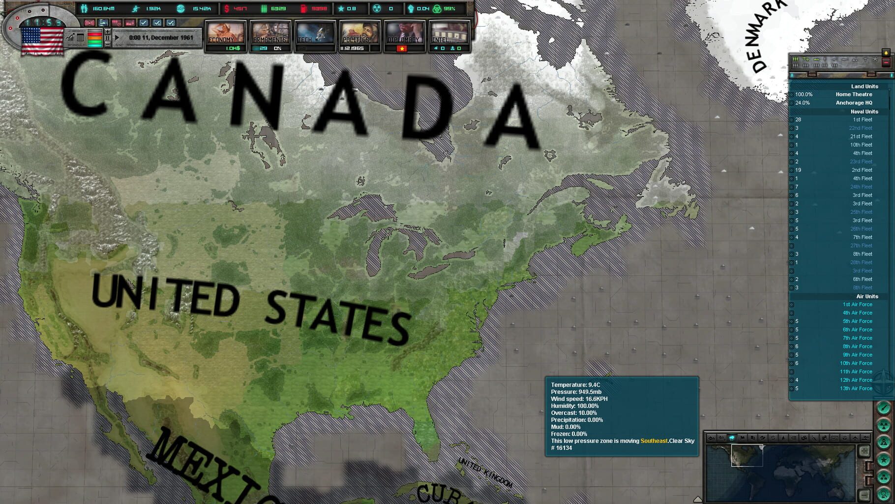 Captura de pantalla - East vs. West: A Hearts of Iron Game