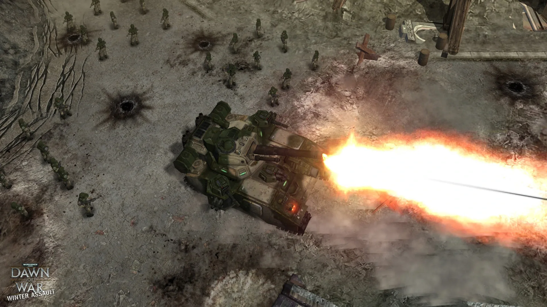 Captura de pantalla - Warhammer 40,000: Dawn of War - Winter Assault