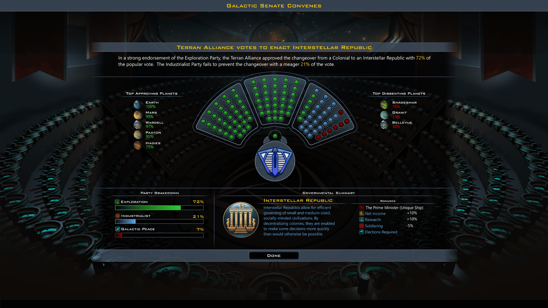 Galactic Civilizations III: Intrigue screenshot