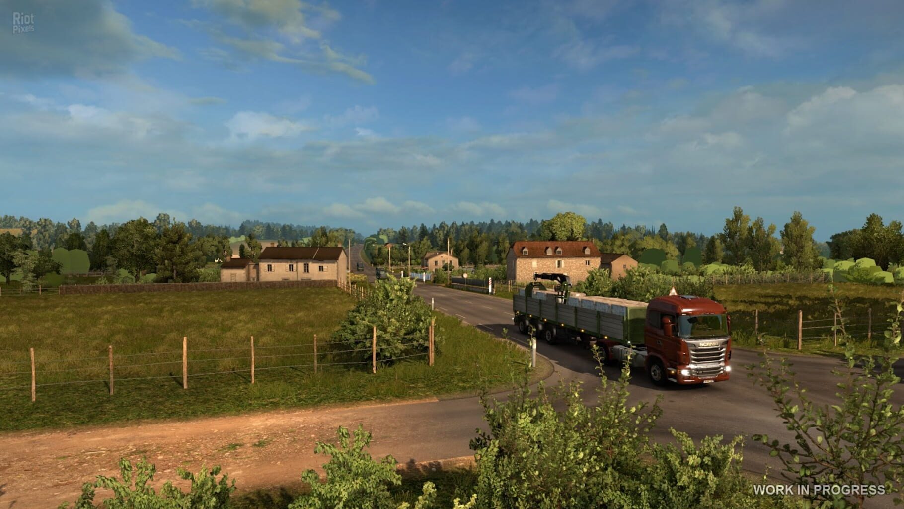 Captura de pantalla - Euro Truck Simulator 2: Vive La France