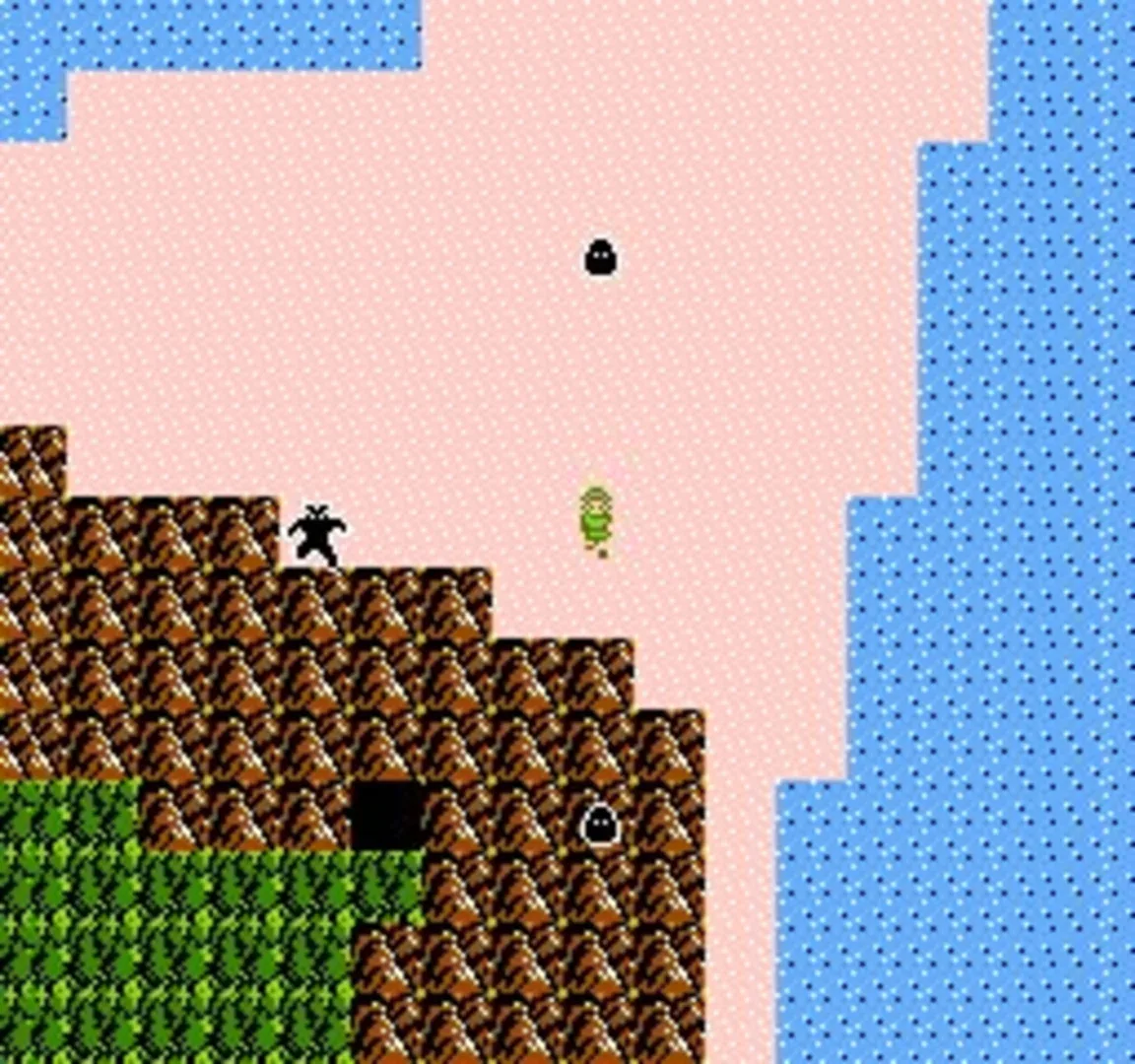 Captura de pantalla - Zelda II: The Adventure of Link