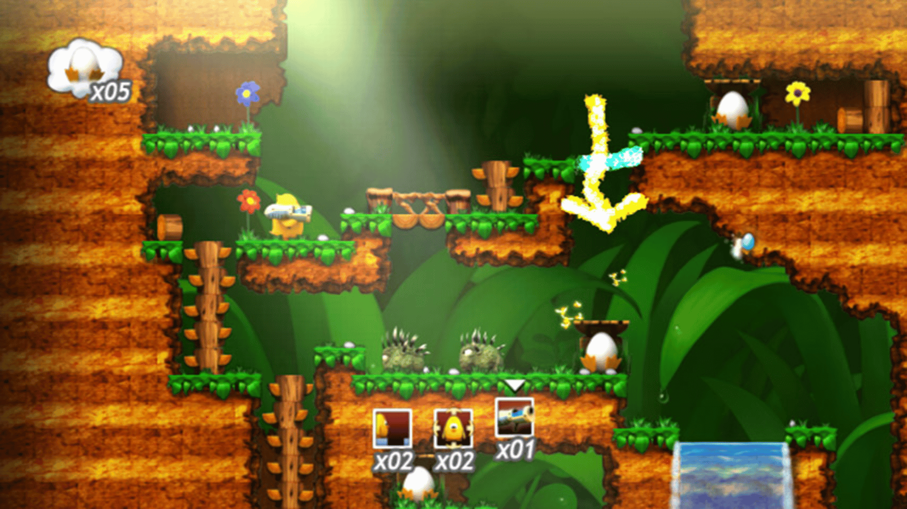 Toki Tori screenshot