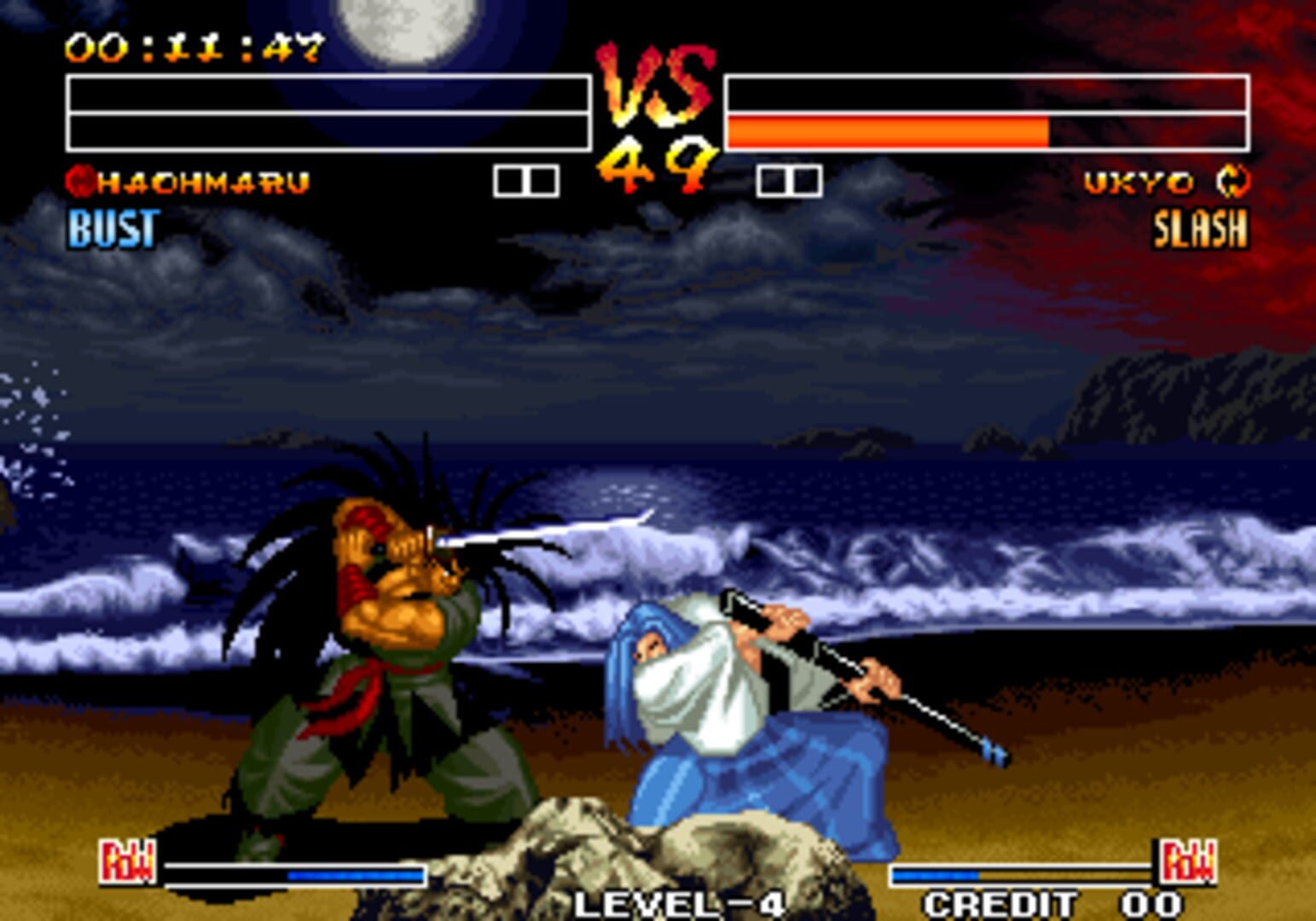 Captura de pantalla - Samurai Shodown IV: Amakusa's Revenge