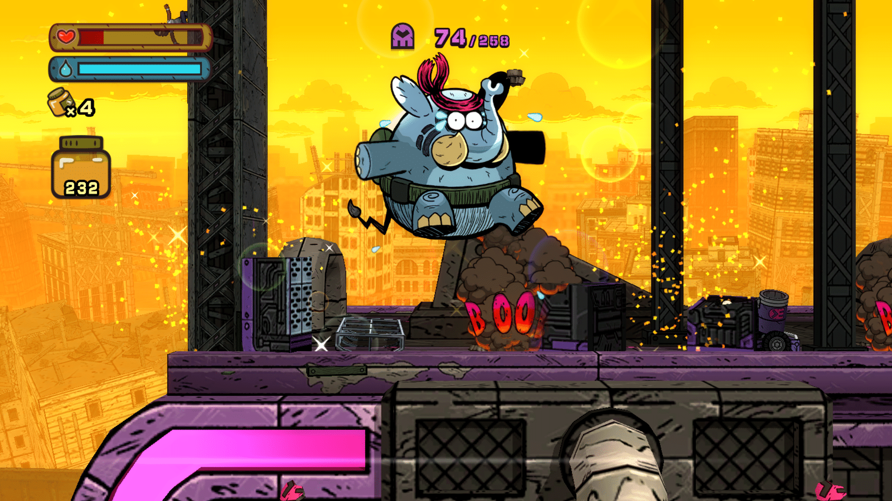 Tembo the Badass Elephant screenshot