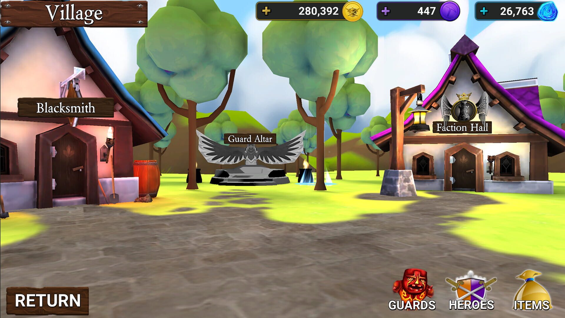 Heroes of Shadow Guard - Screenshot