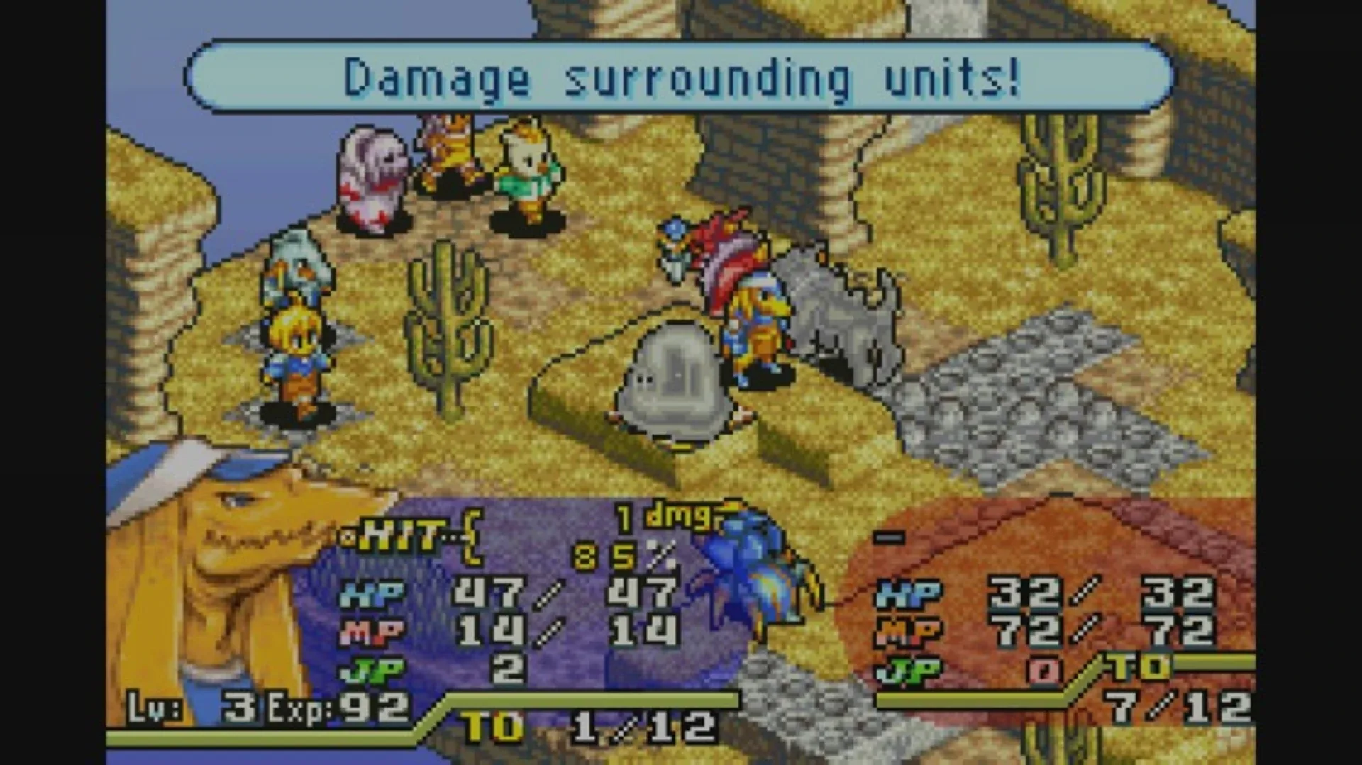 Captura de pantalla - Final Fantasy Tactics Advance