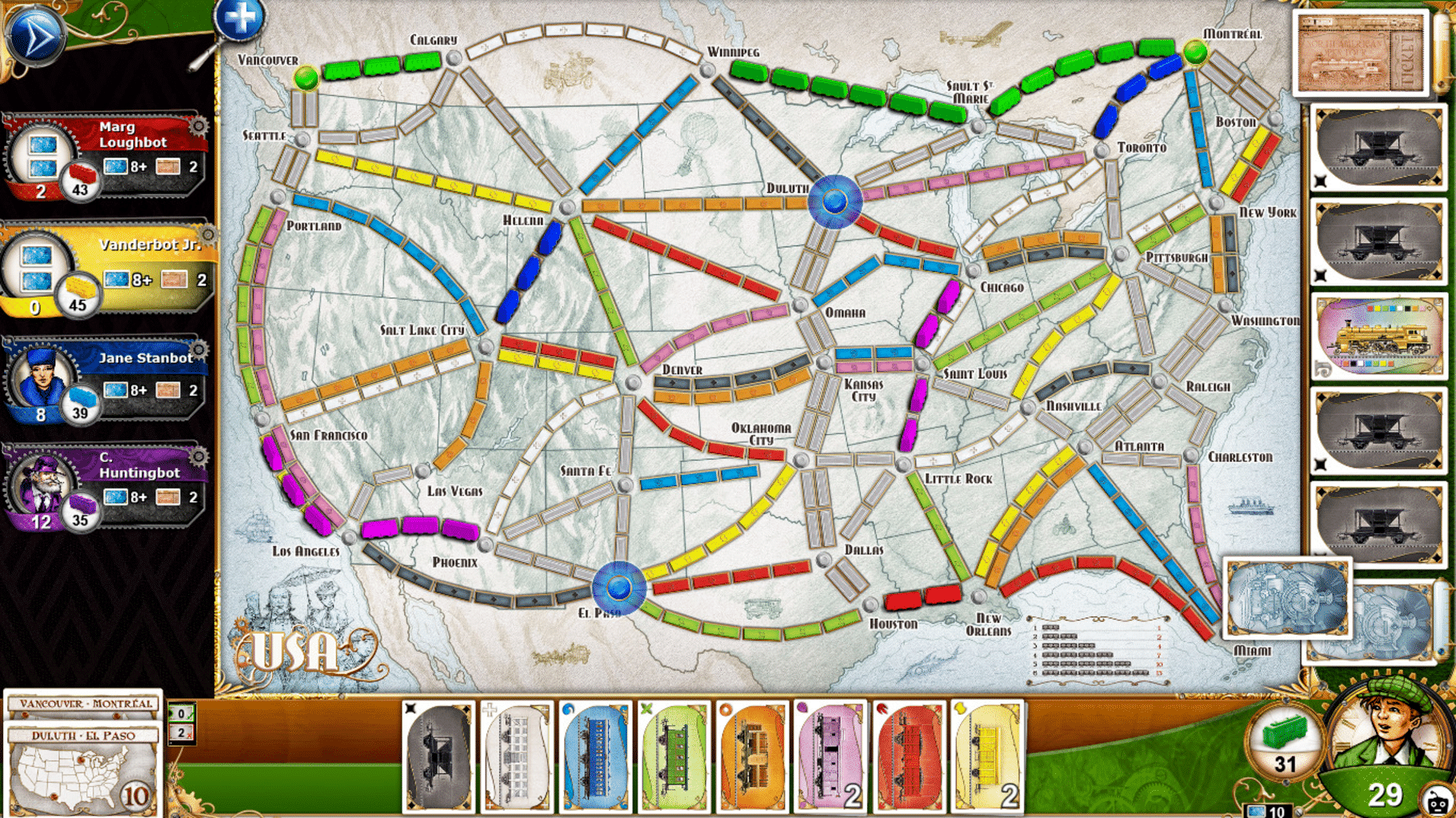 Ticket to Ride: Classic Edition screenshot