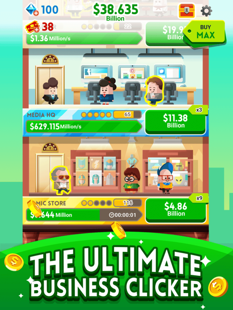 Cash, Inc. Fame & Fortune Game screenshot