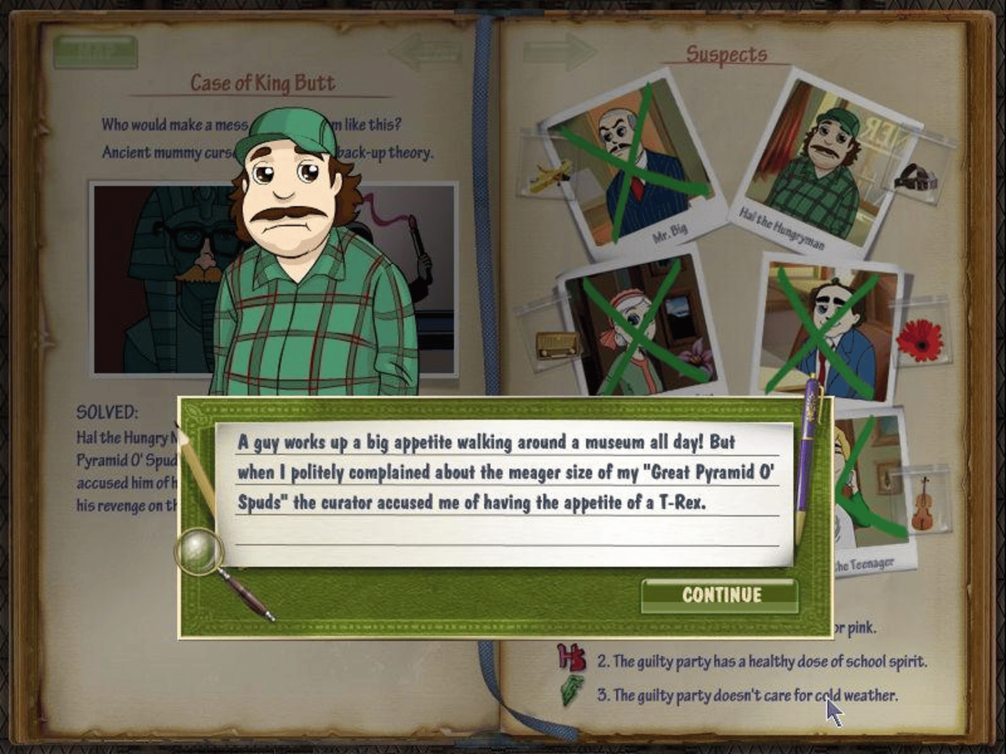 DinerTown Detective Agency screenshot